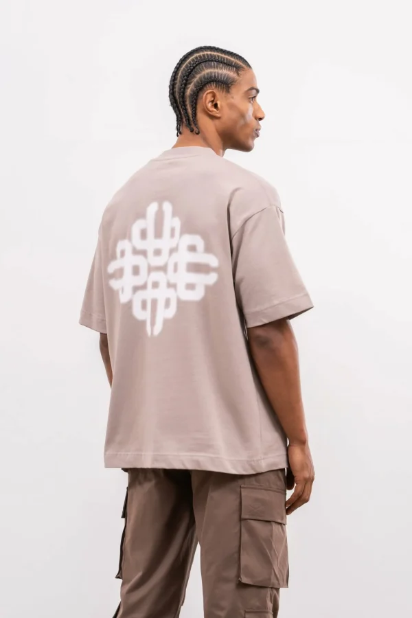 The Couture Club T-Shirts-Blurred Graphic Emblem T-Shirt