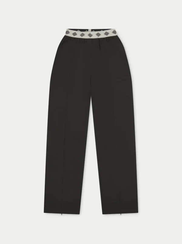 The Couture Club Bottoms-Branded Waistband Tailored Pant