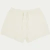The Couture Club Shorts-Cable Knitted Shorts