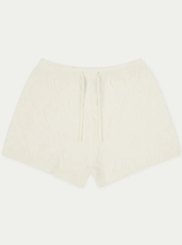 The Couture Club Shorts-Cable Knitted Shorts