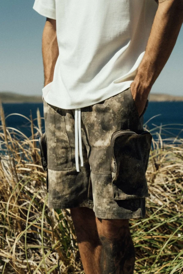 The Couture Club Shorts-Camo Cargo Shorts