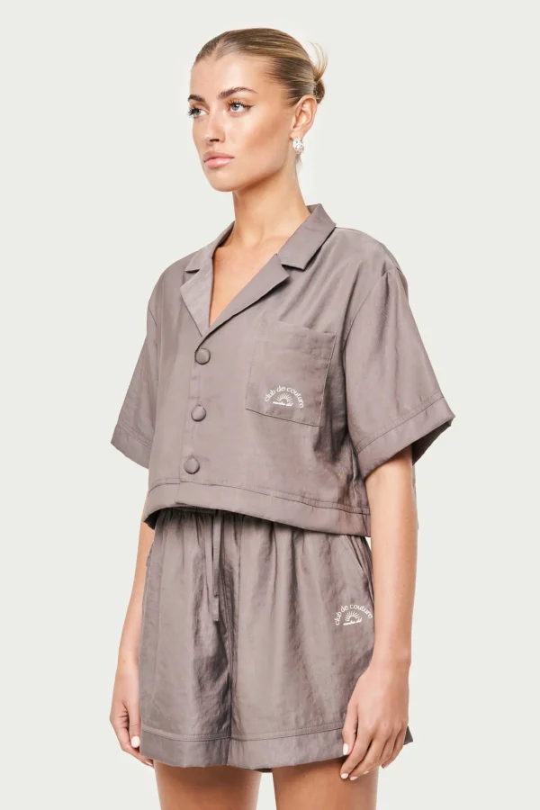The Couture Club Co-Ords & Sets-Club De Couture Resort Shirt
