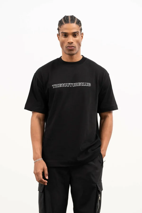 The Couture Club T-Shirts-Copyright Outline Print T-Shirt