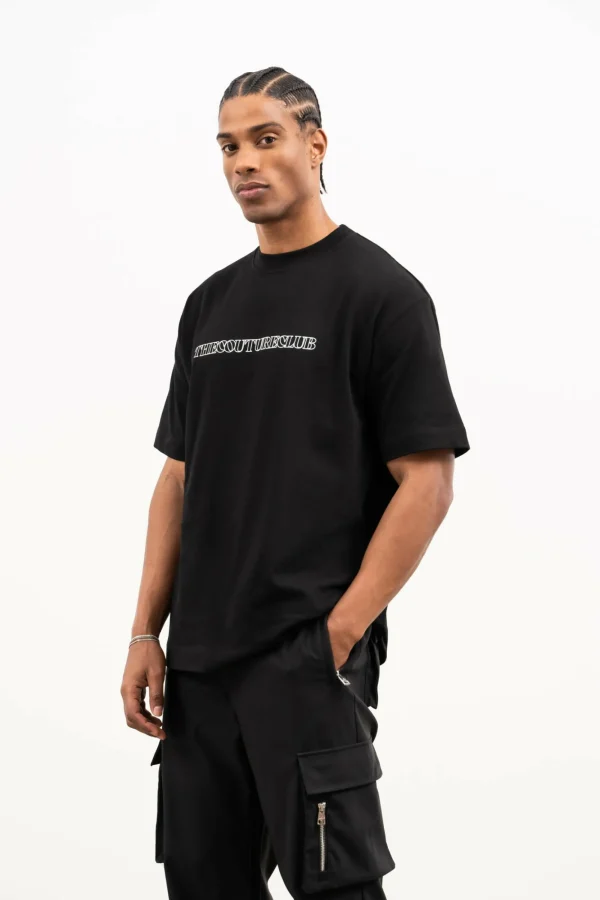 The Couture Club T-Shirts-Copyright Outline Print T-Shirt