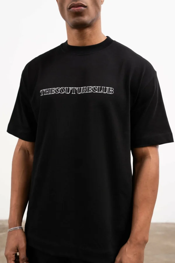 The Couture Club T-Shirts-Copyright Outline Print T-Shirt