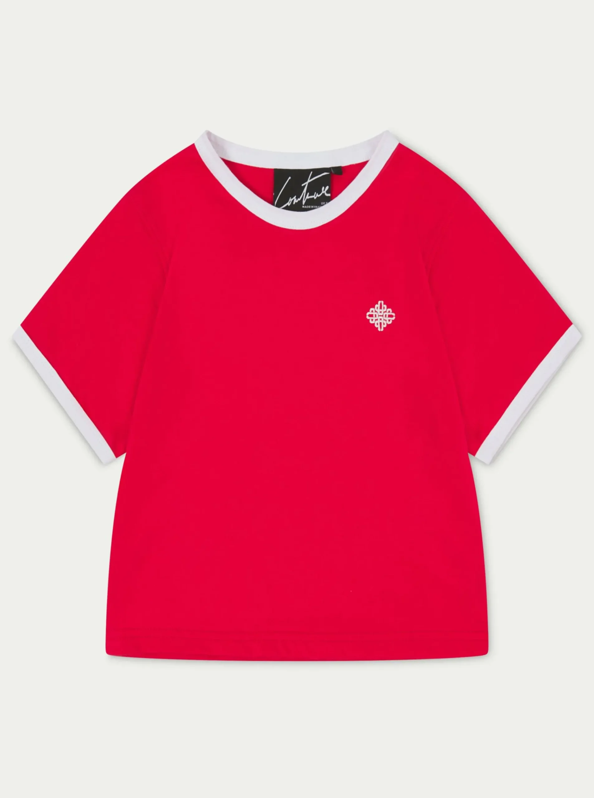 couture_emblem_ringer_bab_0-2.webp The Couture Club T-Shirts-Couture Emblem Ringer Baby Tee