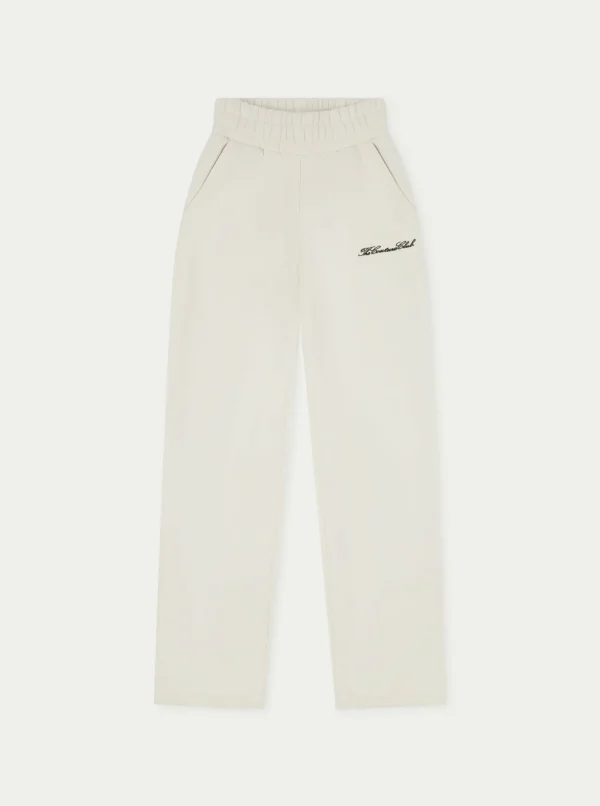 The Couture Club Tracksuits-Couture Script Straight Leg Joggers