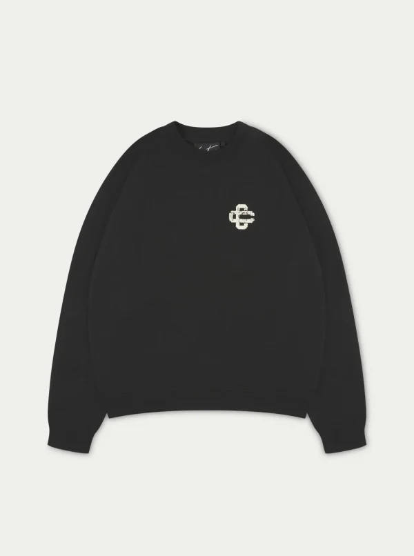 The Couture Club Sweatshirts-Cracked Emblem Sweatshirt