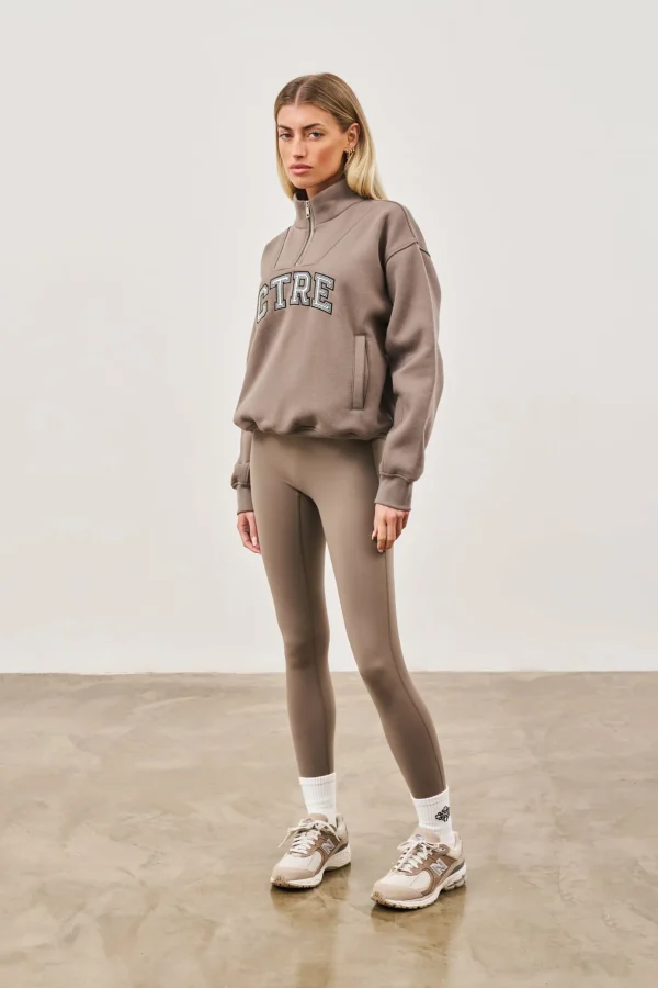 The Couture Club Sweatshirts-Ctre Half Zip Sweatshirt