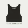 The Couture Club Tops-Ctre Knit Crop Top