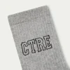 The Couture Club Socks-Ctre Outline Sport Sock