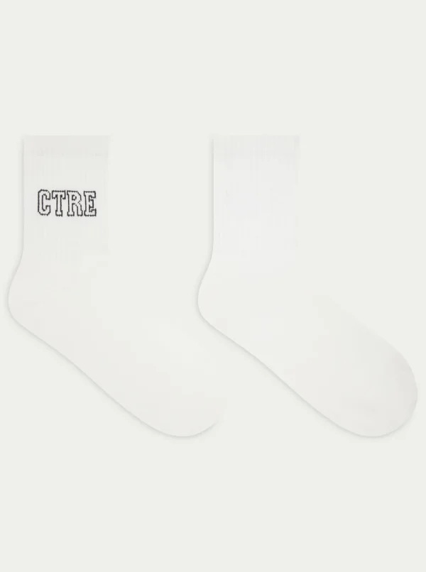 The Couture Club Socks-Ctre Outline Sport Sock