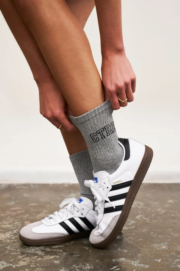 The Couture Club Socks-Ctre Outline Sport Sock