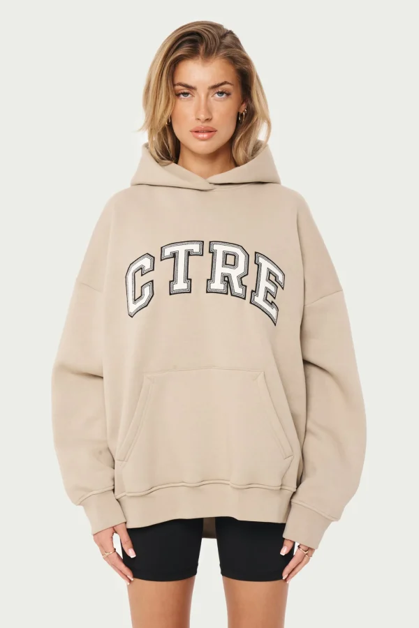 The Couture Club Hoodies-Ctre Oversized Hoodie