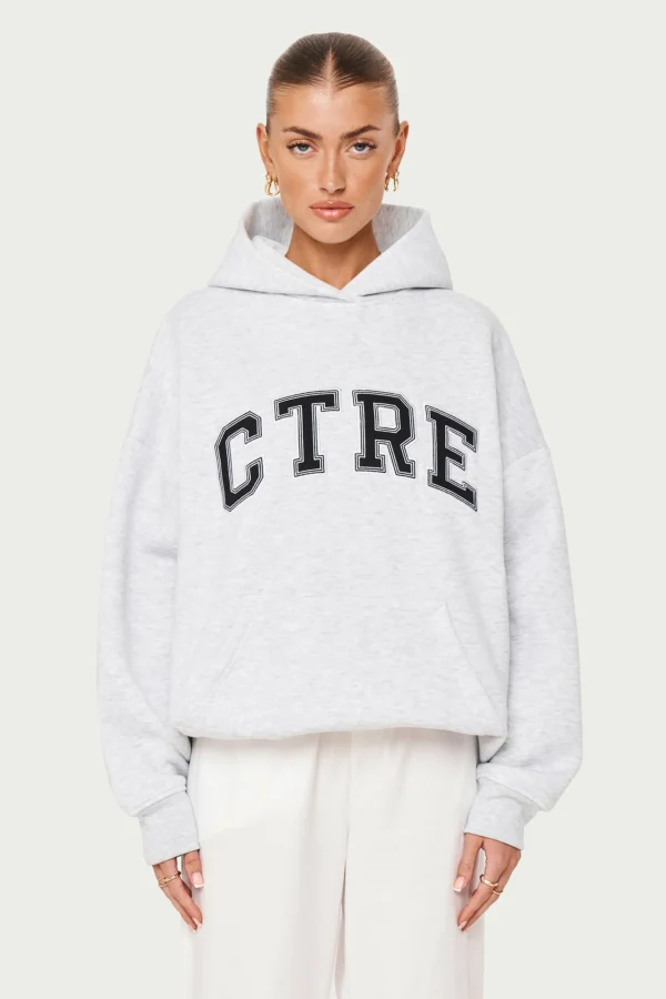 The Couture Club Hoodies-Ctre Oversized Hoodie