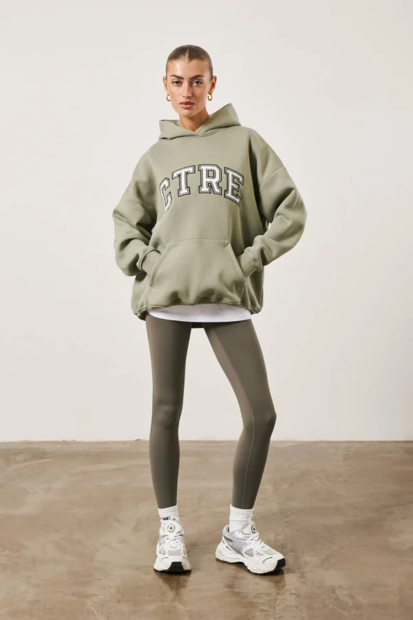 The Couture Club Hoodies-Ctre Oversized Hoodie