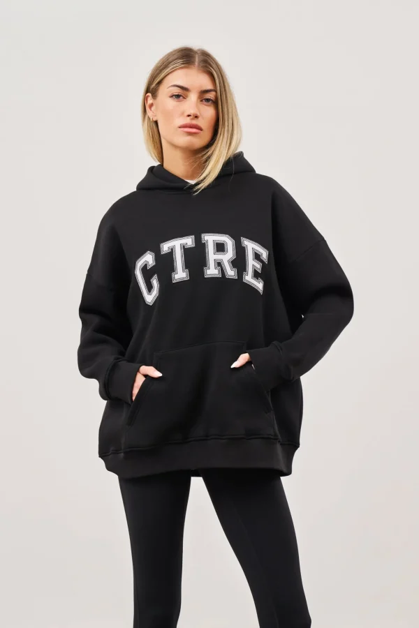 The Couture Club Hoodies-Ctre Oversized Hoodie