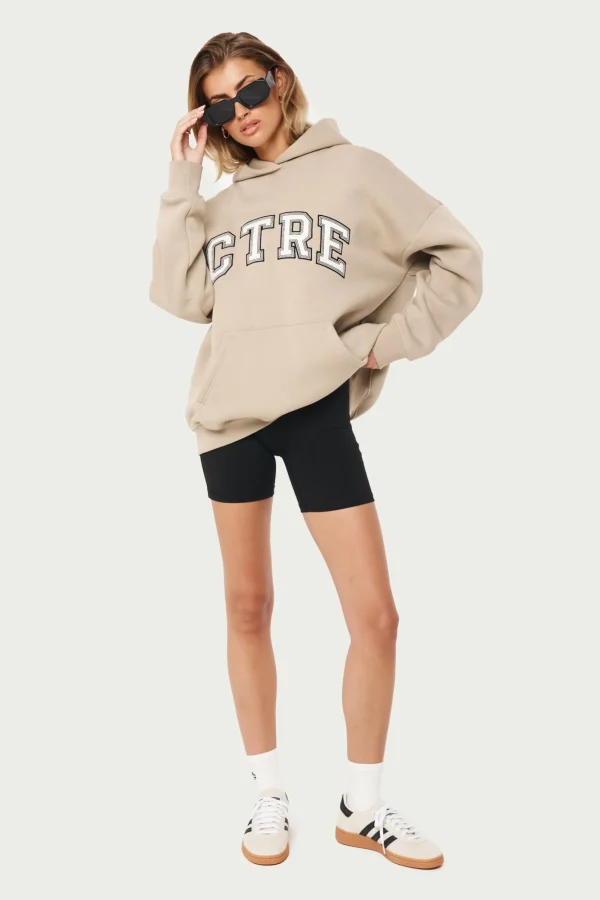 The Couture Club Hoodies-Ctre Oversized Hoodie