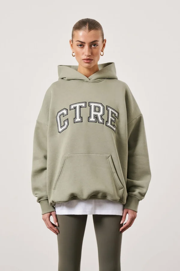 The Couture Club Hoodies-Ctre Oversized Hoodie
