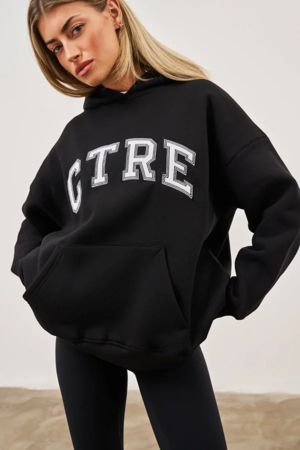 The Couture Club Hoodies-Ctre Oversized Hoodie