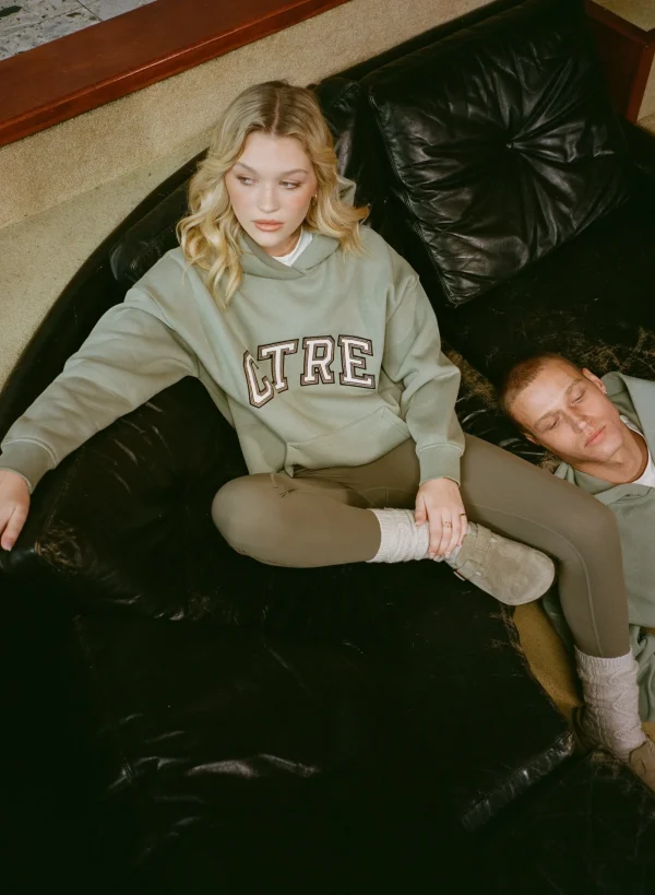 The Couture Club Hoodies-Ctre Oversized Hoodie