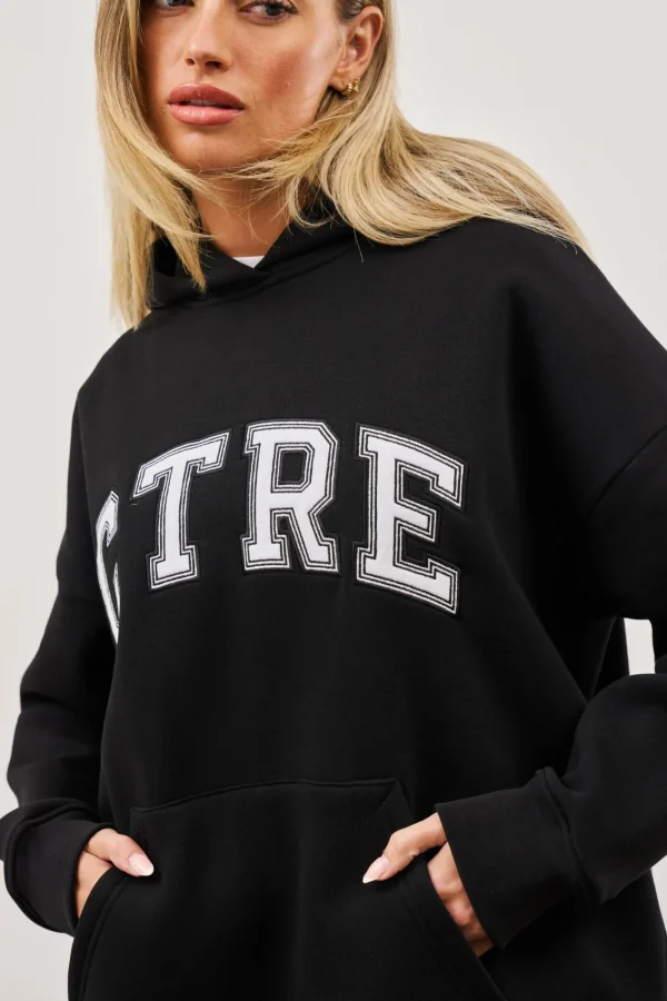 The Couture Club Hoodies-Ctre Oversized Hoodie