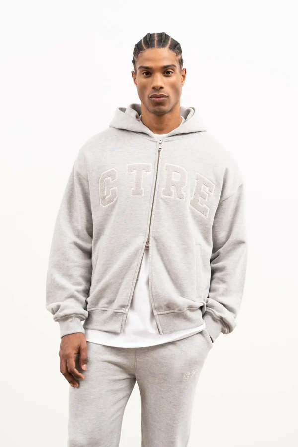 The Couture Club Tracksuits-Ctre Zip Through Hoodie