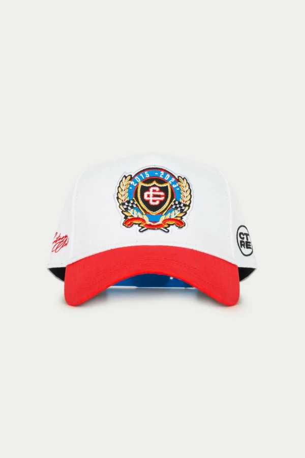 The Couture Club Caps & Hats-Emblem Anniversary Badged Cap