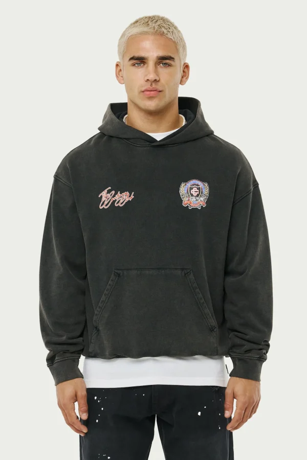 The Couture Club Hoodies-Emblem Anniversary Hoodie