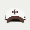 The Couture Club Caps & Hats-Emblem Colour Block Cap