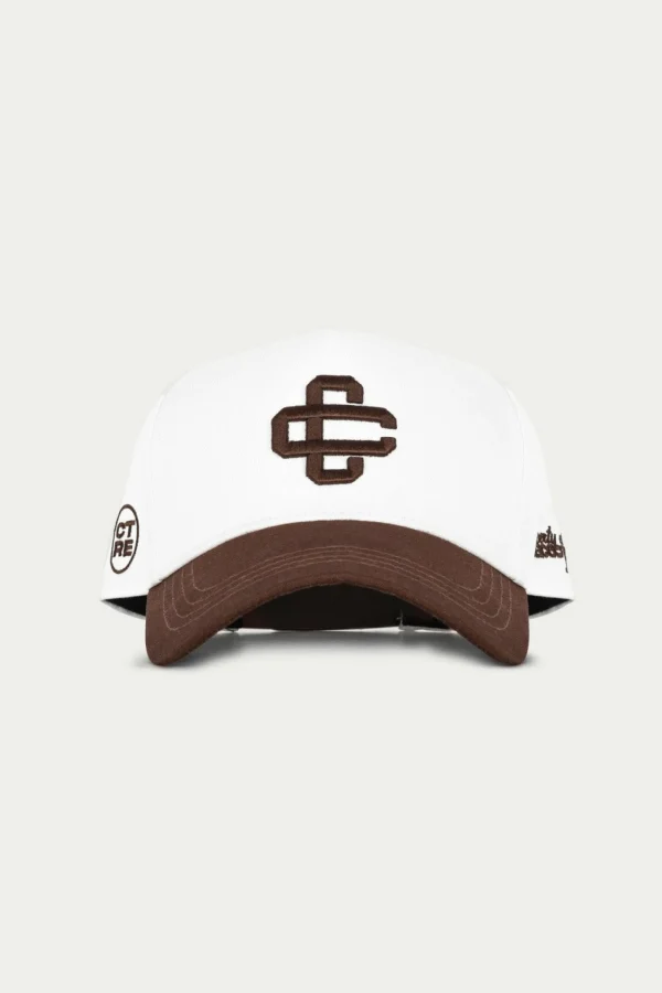 The Couture Club Caps & Hats-Emblem Colour Block Cap