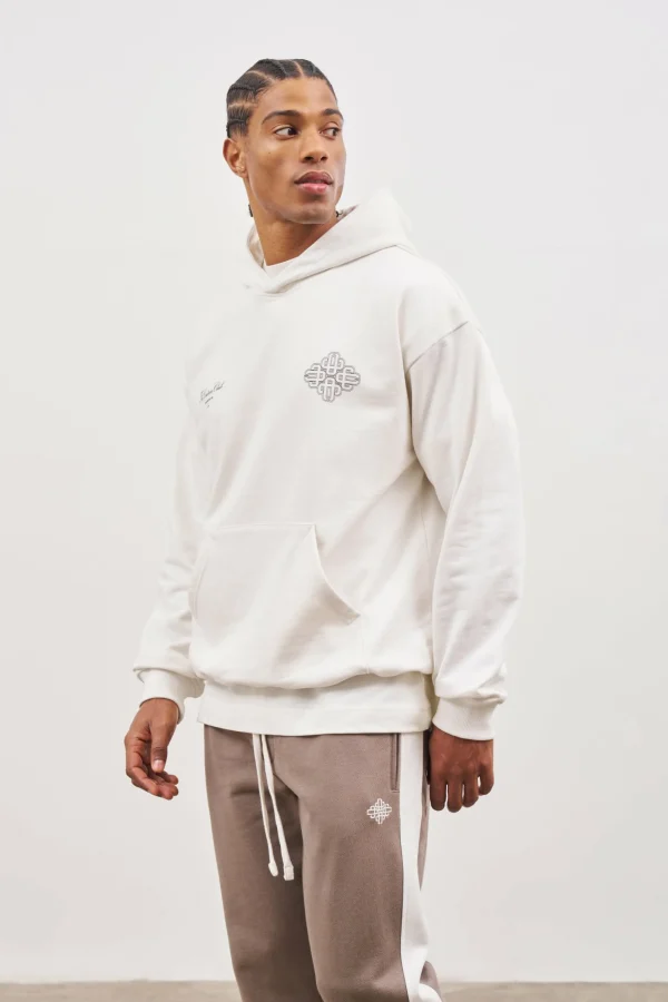 The Couture Club Hoodies-Emblem Outline Hoodie