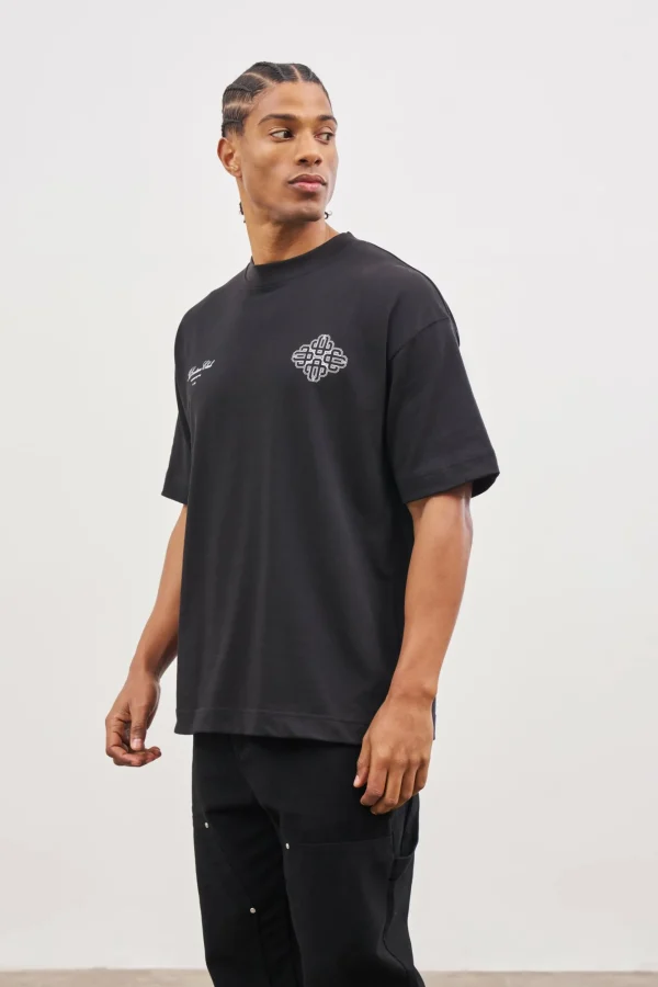 The Couture Club T-Shirts-Emblem Outline T-Shirt
