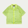 The Couture Club Co-Ords & Sets-Emblem Printed Resort Shirt