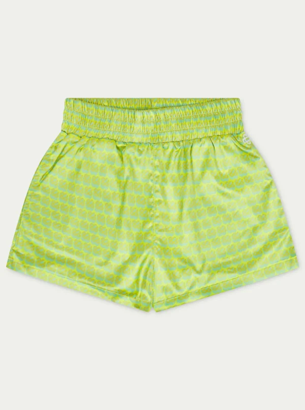 The Couture Club Co-Ords & Sets-Emblem Printed Resort Shorts