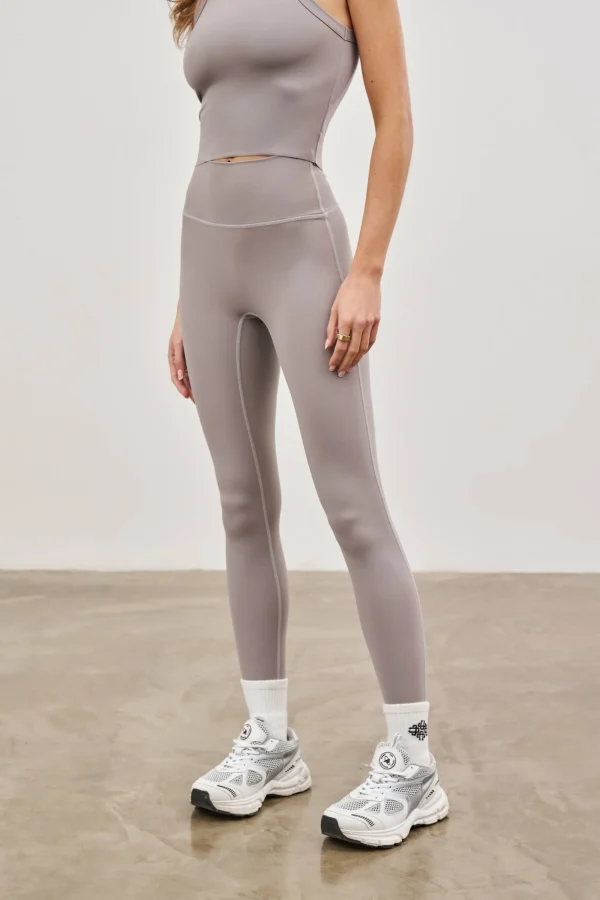The Couture Club Leggings-Emblem Sculpting Stretch Leggings
