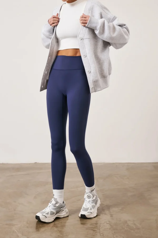 The Couture Club Leggings-Emblem Sculpting Stretch Leggings