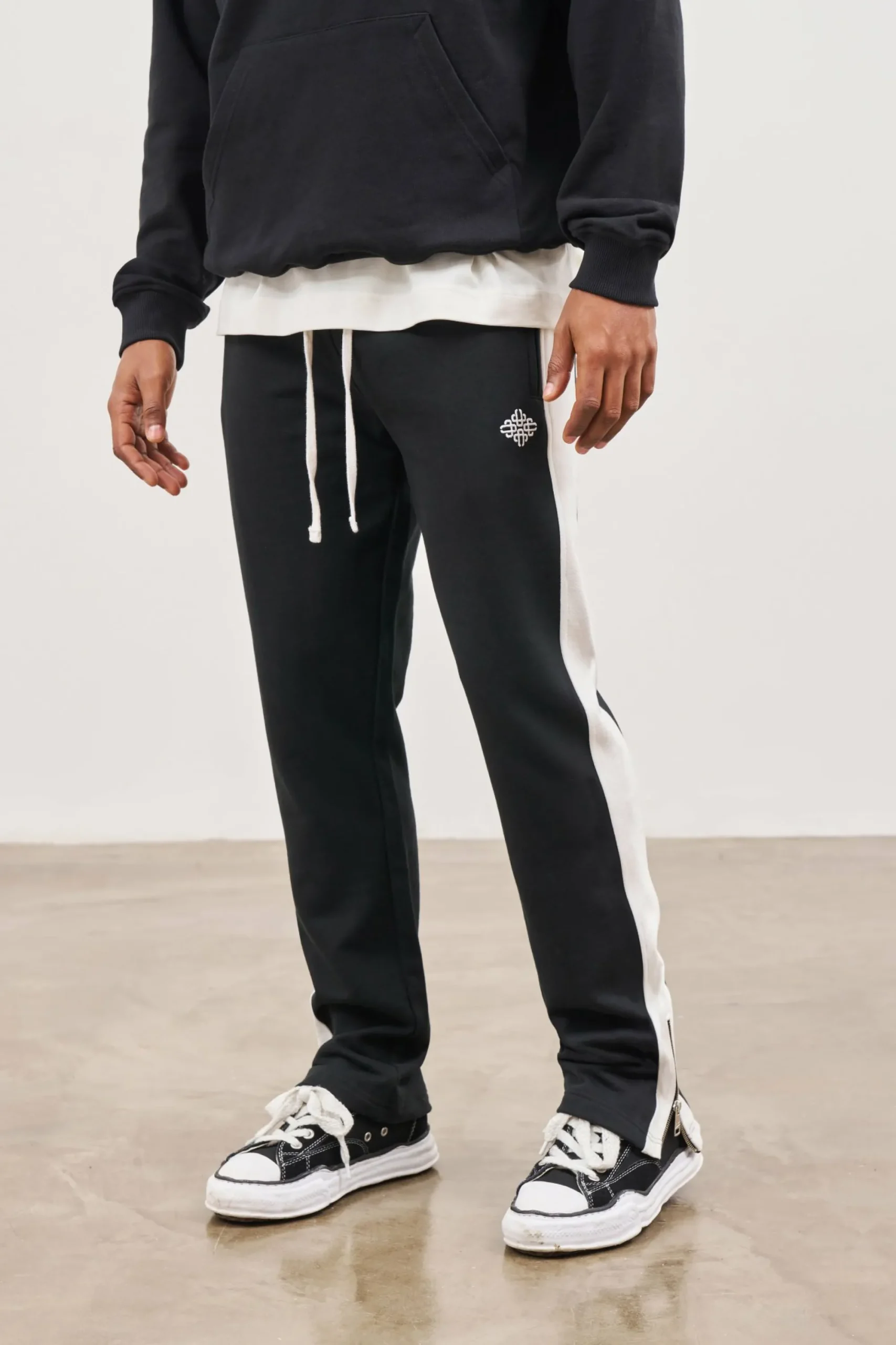 emblem_side_panel_split_h_1-1.webp The Couture Club Bottoms-Emblem Side Panel Split Hem Joggers