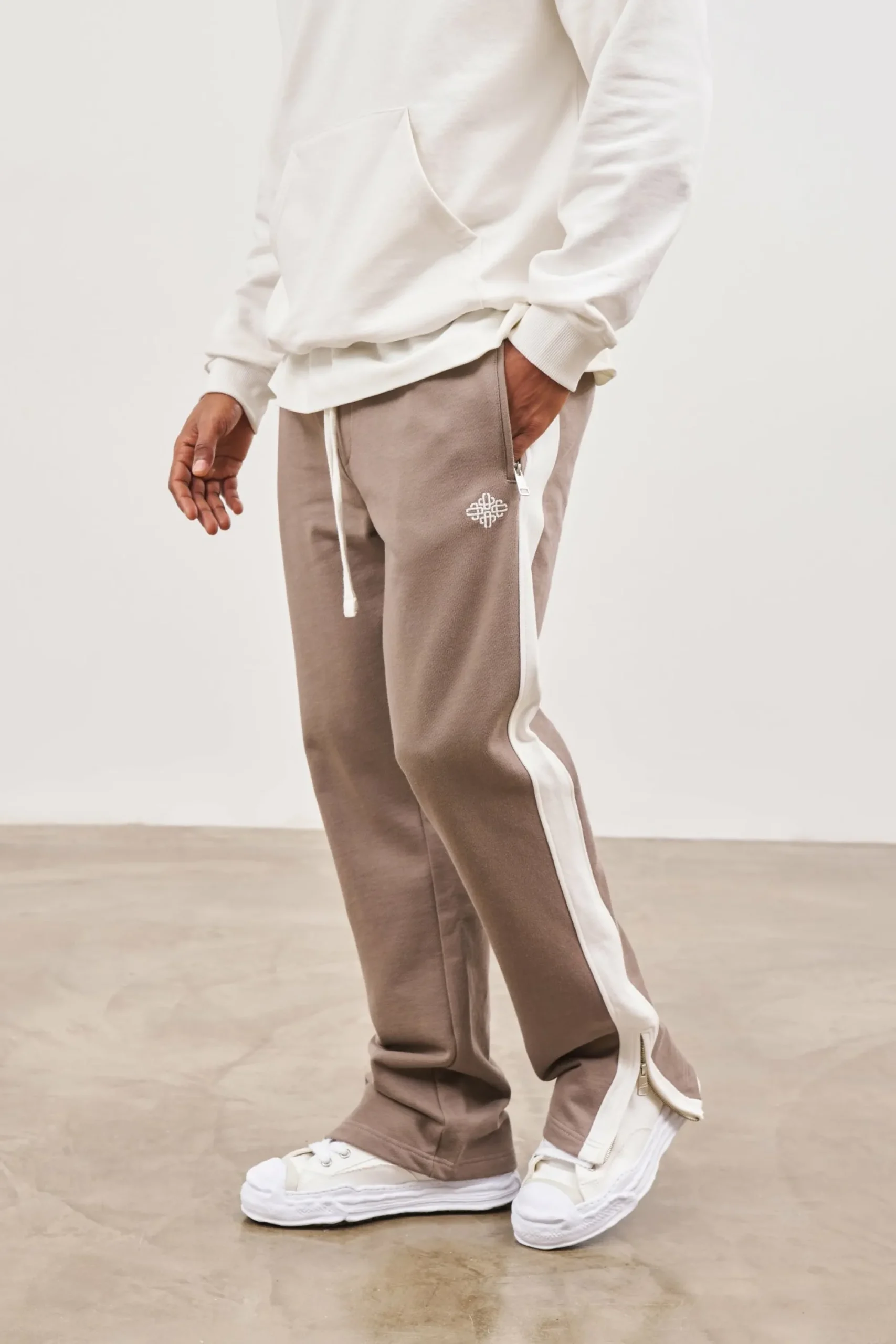 emblem_side_panel_split_h_1-2.webp The Couture Club Bottoms-Emblem Side Panel Split Hem Joggers