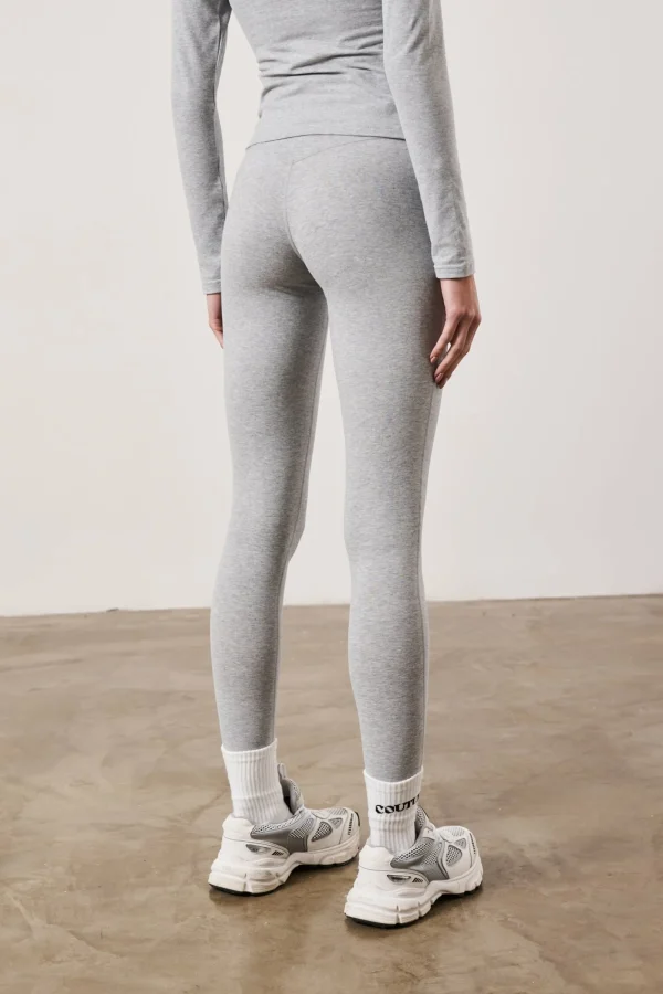 The Couture Club Leggings-Emblem Soft Touch Jersey Leggings