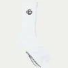 The Couture Club Socks-Emblem Sports Sock