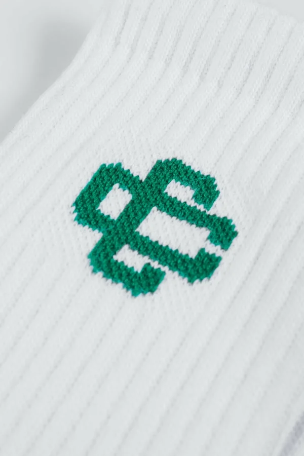 The Couture Club Socks-Emblem Sports Sock