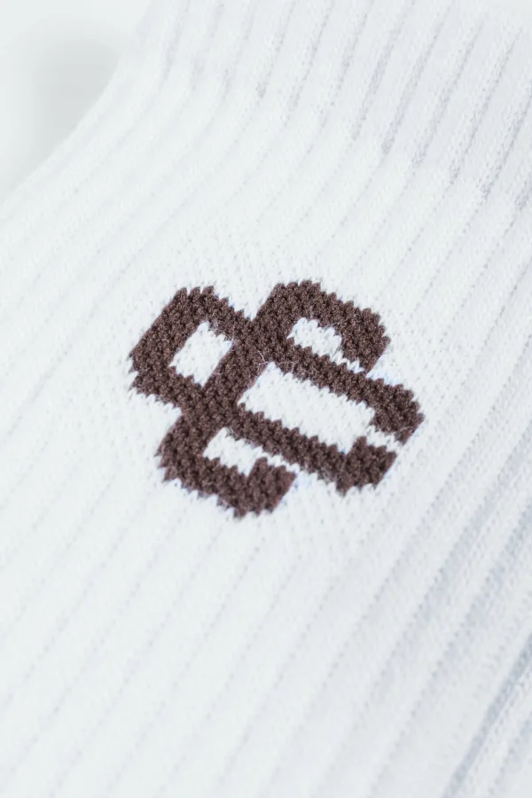 The Couture Club Socks-Emblem Sports Sock
