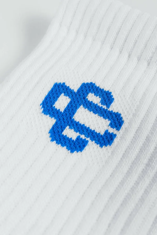 The Couture Club Socks-Emblem Sports Sock
