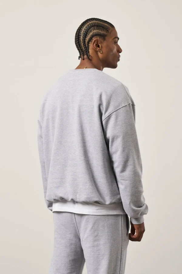 The Couture Club Tracksuits-Embroidery Emblem Sweatshirt