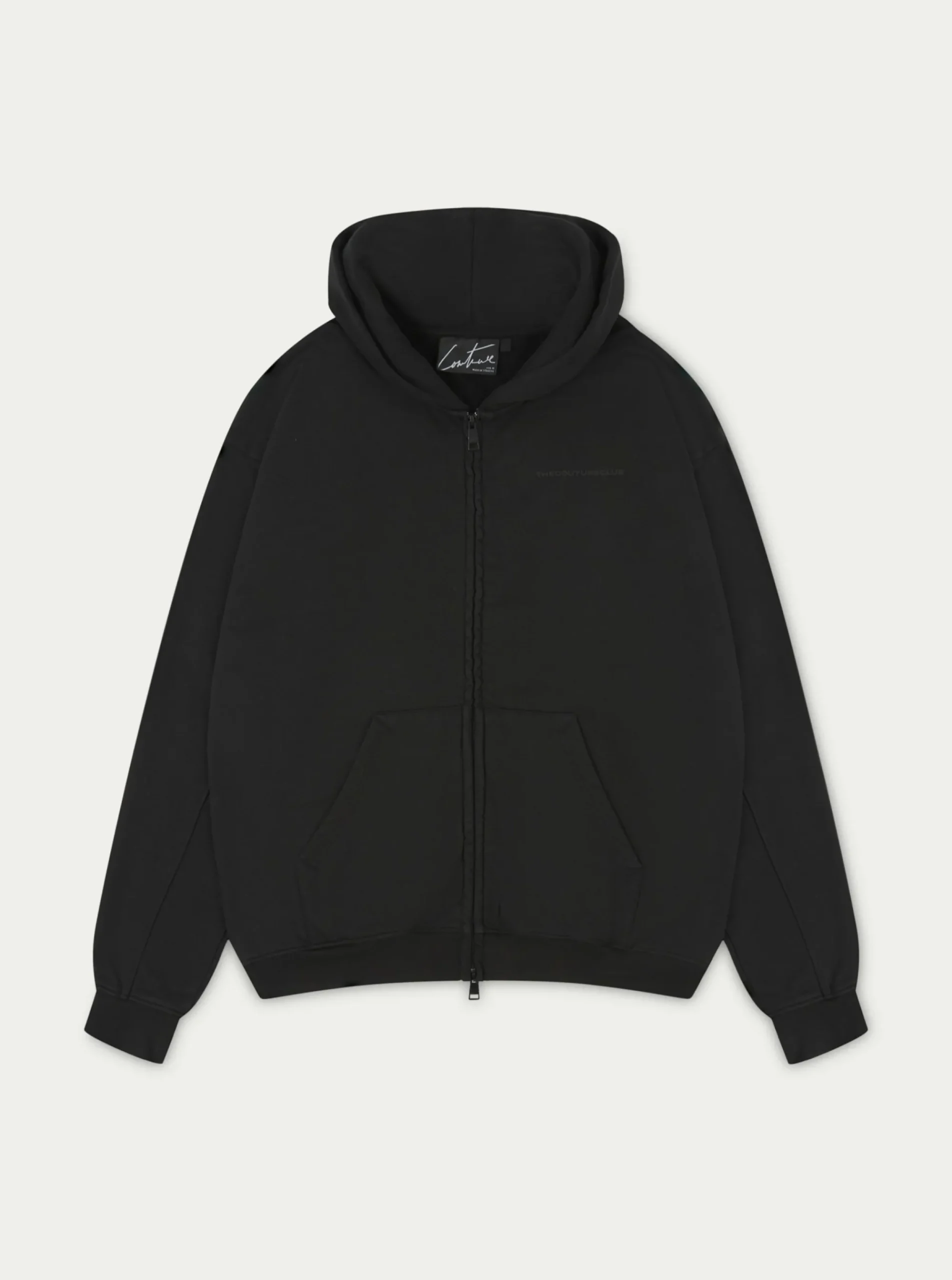 everyday_washed_relaxed_z_0-1.webp The Couture Club Hoodies-Everyday Washed Relaxed Zip Through Hoodie