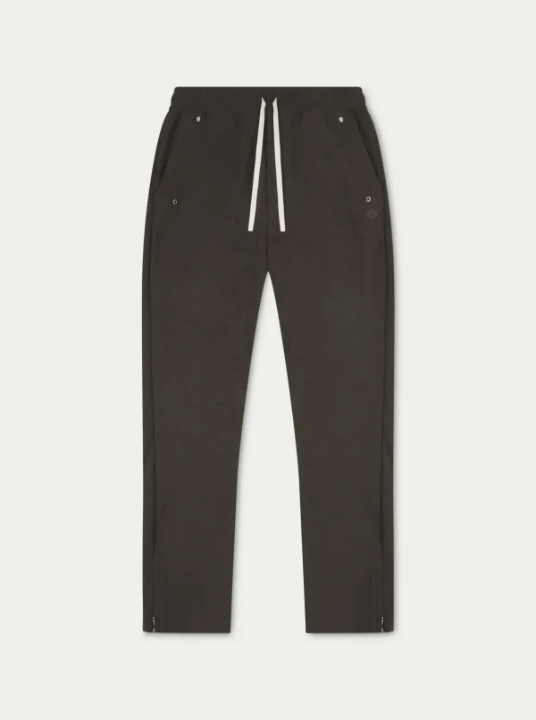 The Couture Club Bottoms-Eyelet Detail Straight Leg Jogger