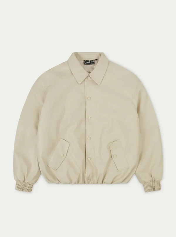 The Couture Club Coats & Jackets-Faux Leather Bomber