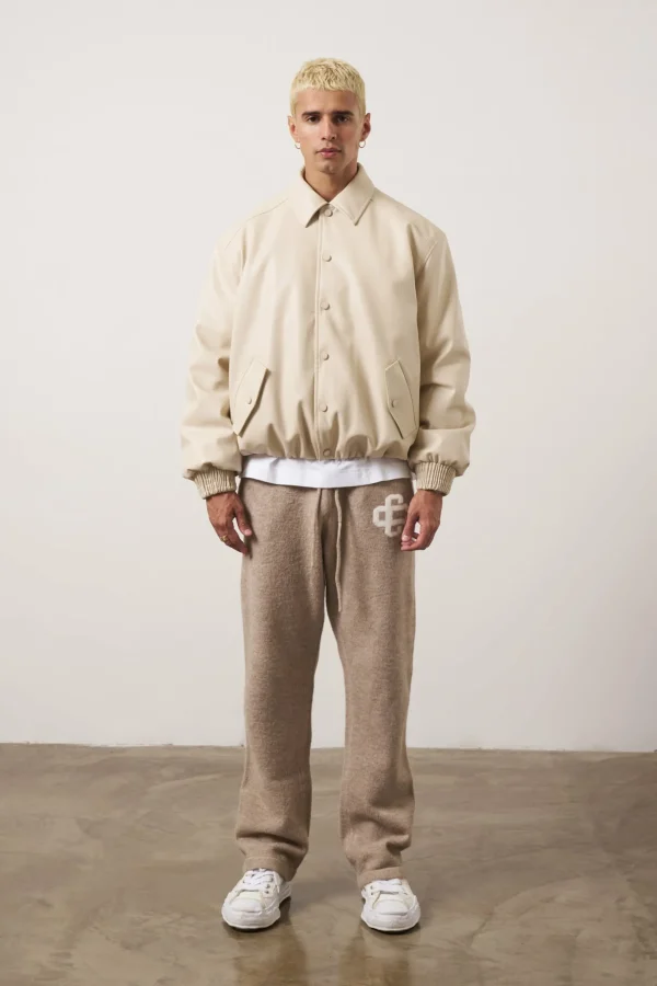 The Couture Club Coats & Jackets-Faux Leather Bomber