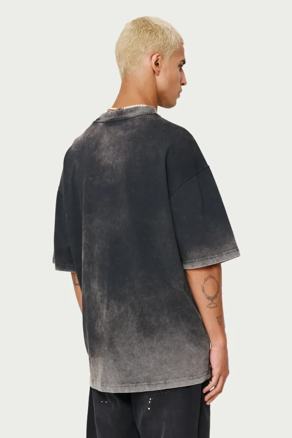 The Couture Club T-Shirts-Graphic Flame Vintage T-Shirt